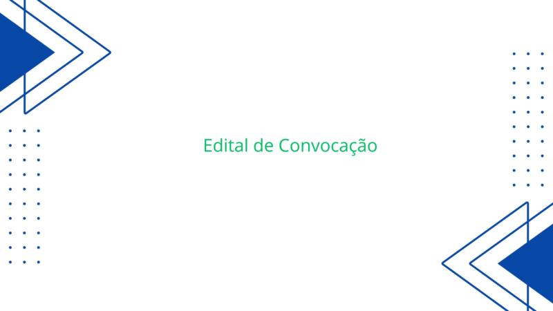 Edital de Convocação
